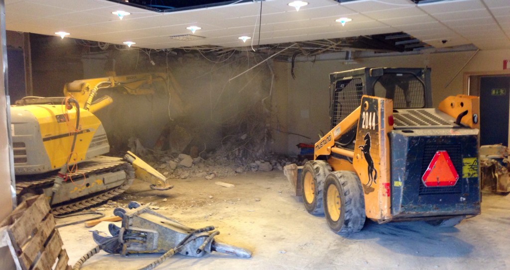 Bankvalv rivs i Sparbanken