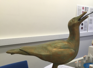 Skiss på "Kvintett" av Gunilla Poignant