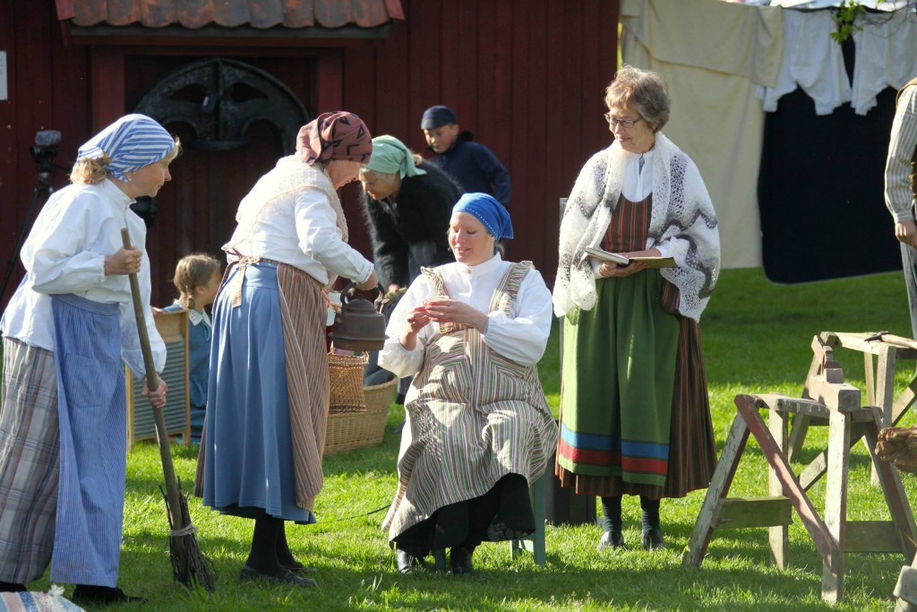 Bygdespelet Alberts Barndom 2015, foto: Johan Holst