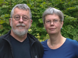 Gråbogeologerna Sven Åke Larson och Eva-Lena Tullborg