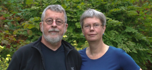 Gråbogeologerna Sven Åke Larson och Eva-Lena Tullborg