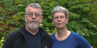 Gråbogeologerna Sven Åke Larson och Eva-Lena Tullborg