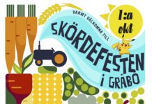 Skördefest Gråbo 2016 Affisch