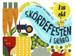 Skördefest Gråbo 2016 Affisch